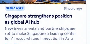 Singapore strengthens position as global AI hub